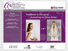 Tablet Screenshot of bizblog.oregonweddingshowcase.com